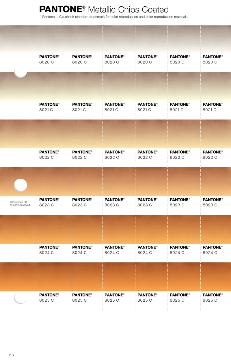 PANTONE® USA | Chip Replacement Pages | Coated & Uncoated