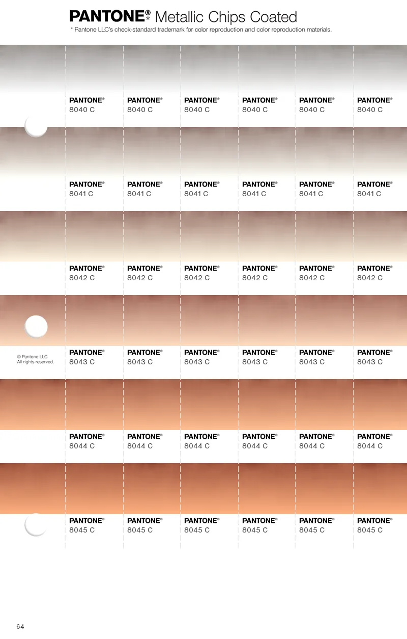 PANTONE® USA | Chip Replacement Pages | Coated & Uncoated