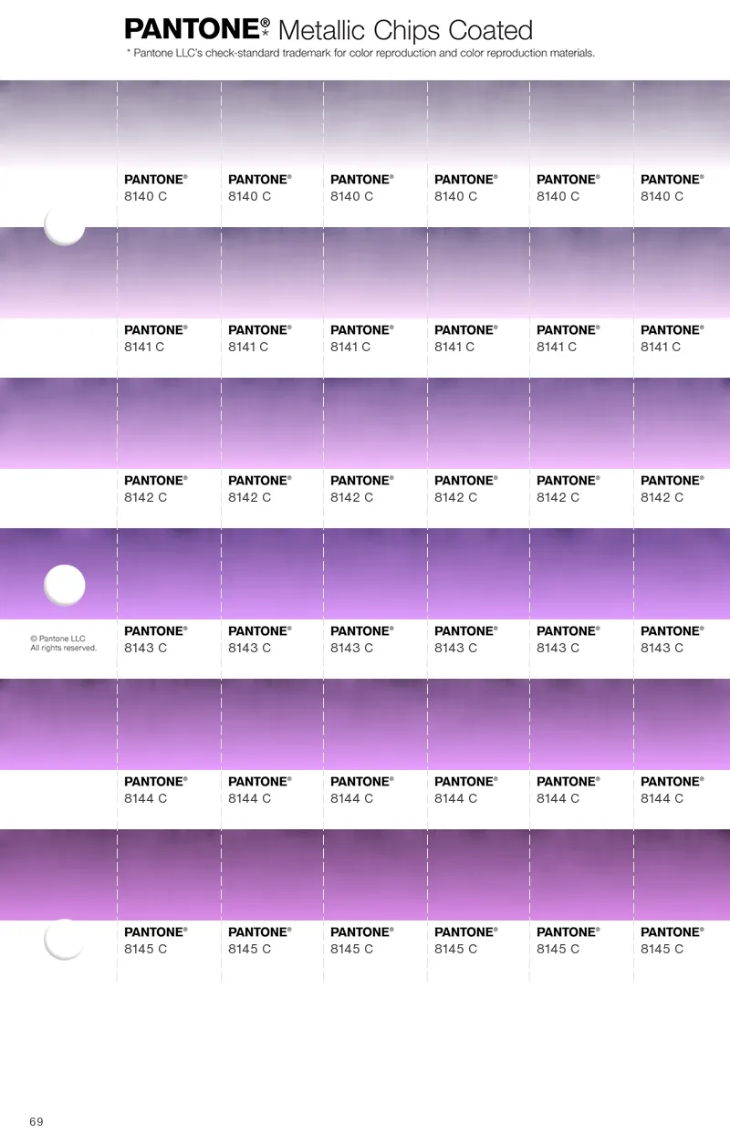 PANTONE® USA | Chip Replacement Pages | Coated & Uncoated