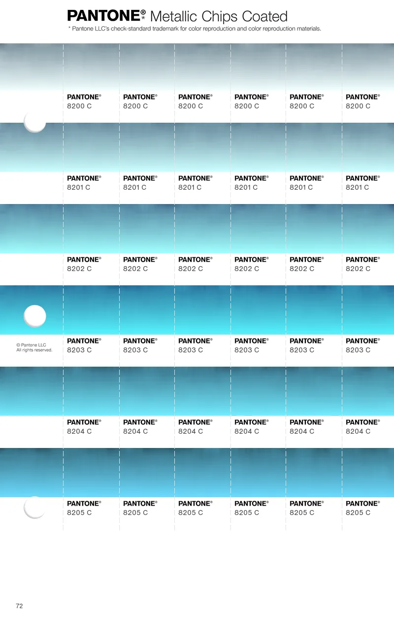 PANTONE® USA | Chip Replacement Pages | Coated & Uncoated