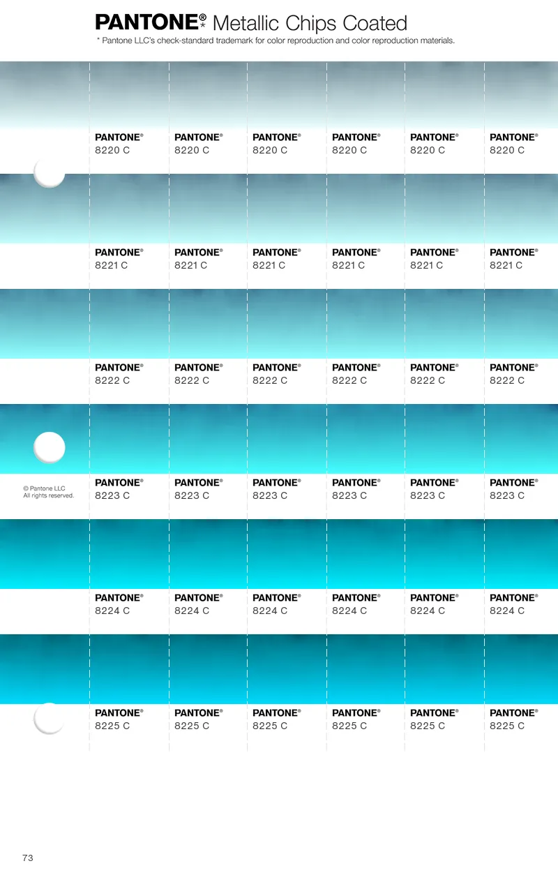 PANTONE® USA | Chip Replacement Pages | Coated & Uncoated