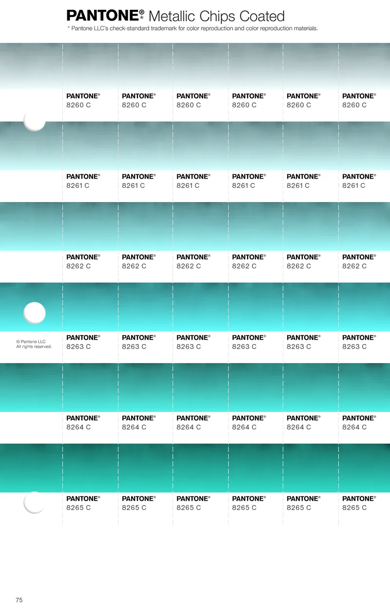 PANTONE® USA | Chip Replacement Pages | Coated & Uncoated