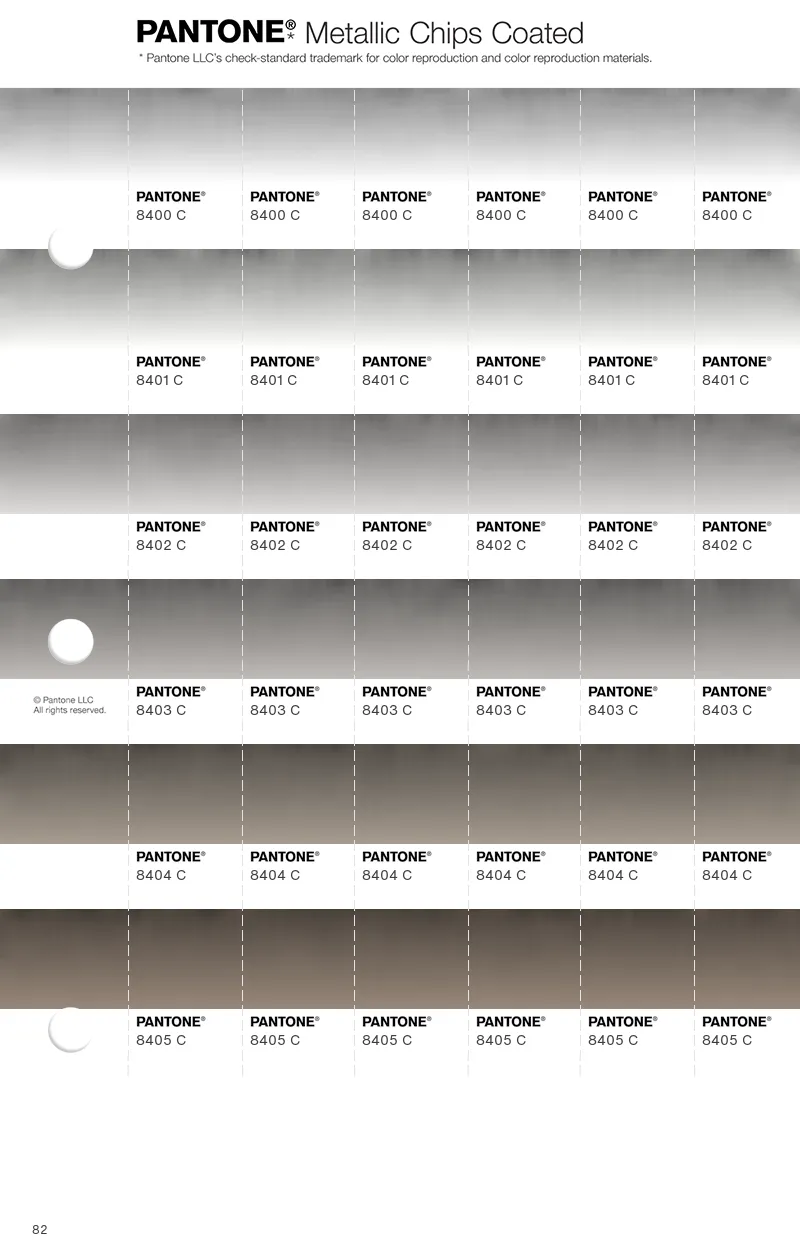 PANTONE® USA | Chip Replacement Pages | Coated & Uncoated