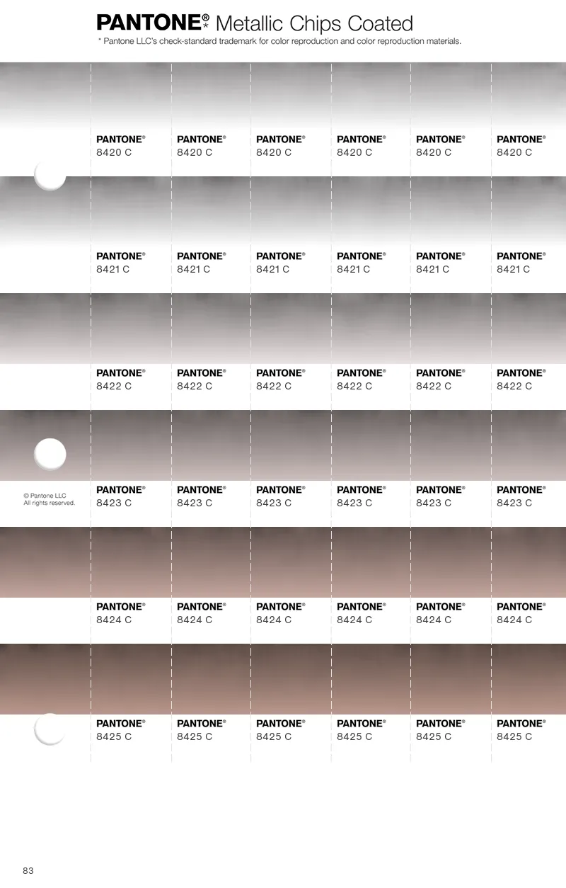 PANTONE® USA | Chip Replacement Pages | Coated & Uncoated
